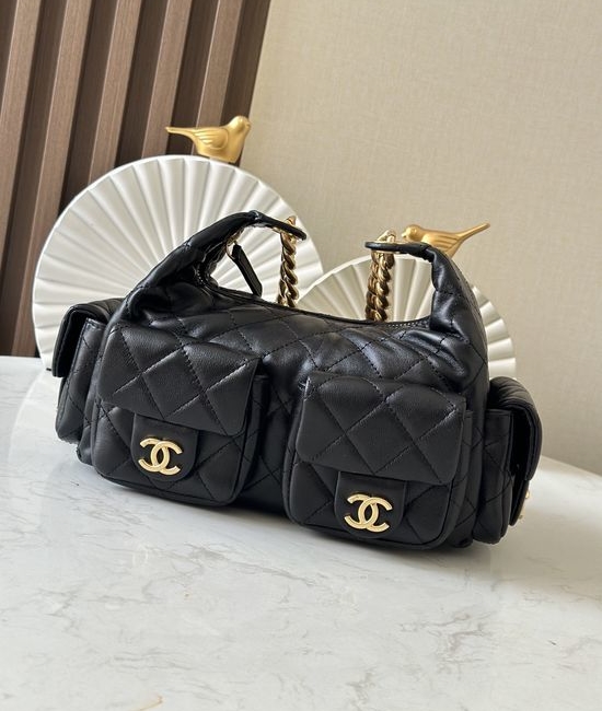 Chanel Polished Lambskin Shoulder Bag AS3310