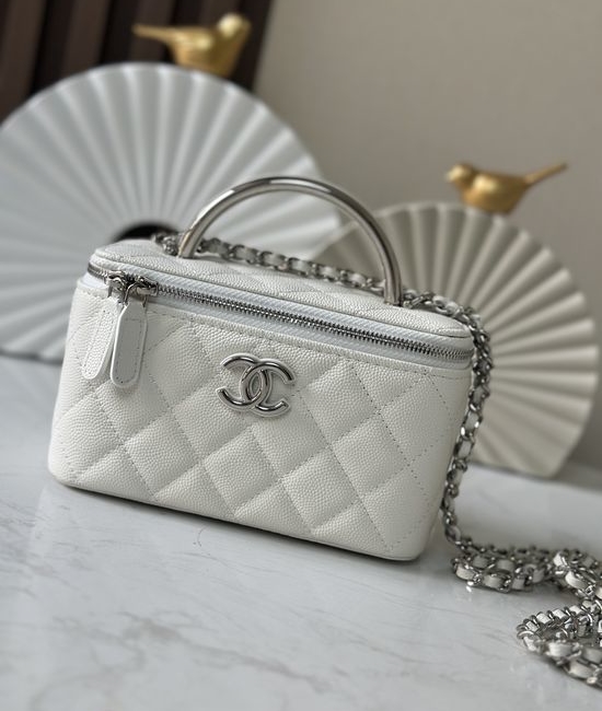 Chanel Vanity Bag Enamel Buckle Resin Wrist 66029