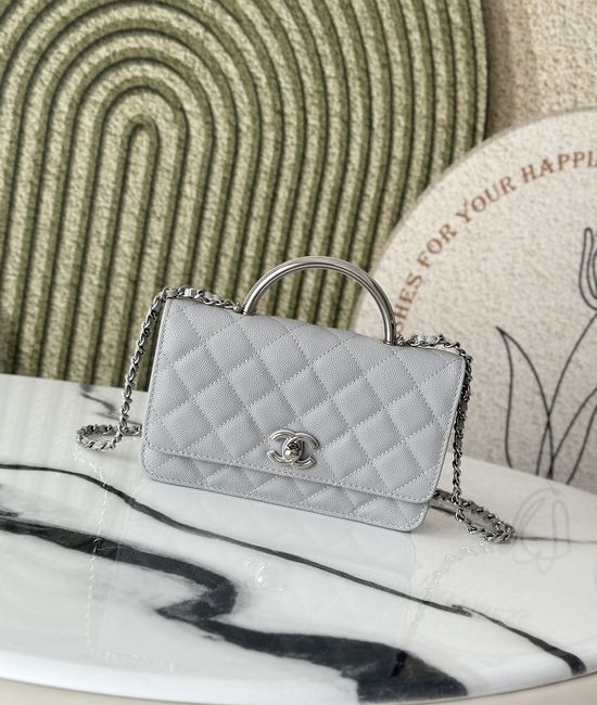 Chanel WOC Enamel Buckle Crossbody Bag 66028