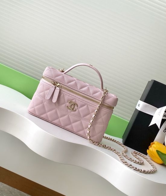 Chanel Lunch Box Bag Grained Calfskin AP4507