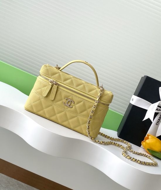 Chanel Lunch Box Bag Grained Calfskin AP4507