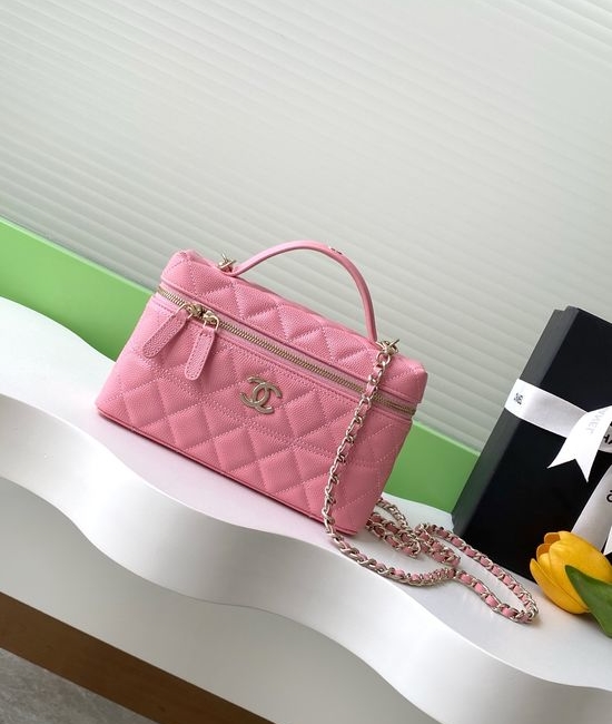 Chanel Lunch Bag Chain Clutch AP4507