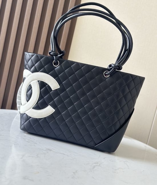 Chanel Cambon Tote Bag Classic Logo 3317