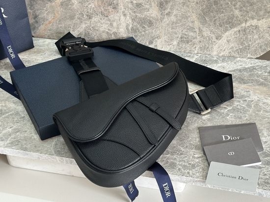 Christian Dior CD Saddle Bag Pure Leather 93305