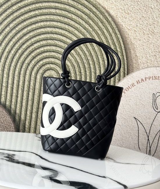 Chanel Cambon Panda Color Shoulder Bag 3316