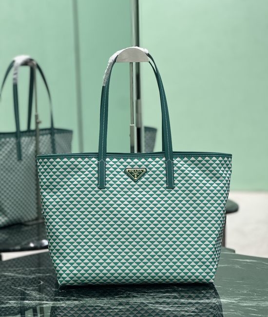 Prada Tessuto Triangulum Tote Bag 1BD552