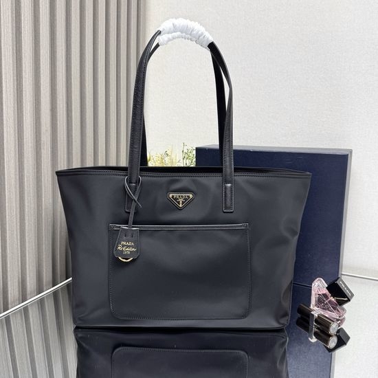 Prada Tote Bag Classic Nylon Medium 1BG555