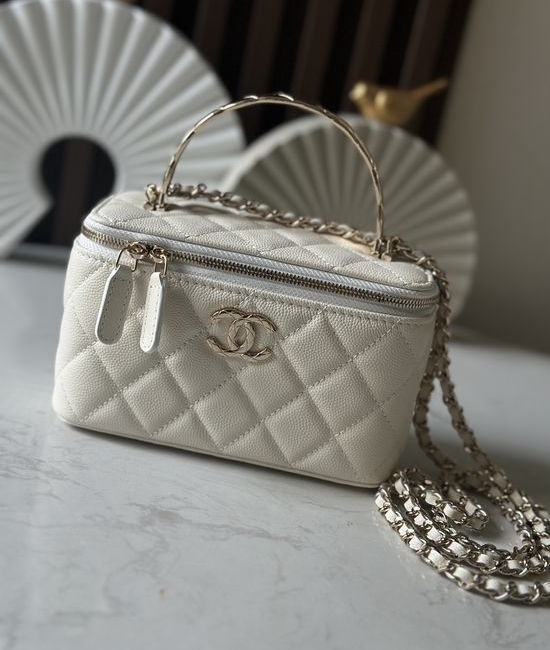 Chanel Chena125S Box Bag Twisted Handle 66042