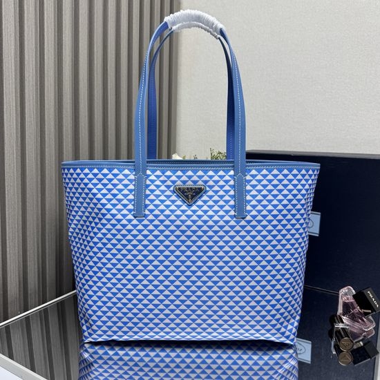 Prada Tessuto Triangulum Tote Bag 1BD552