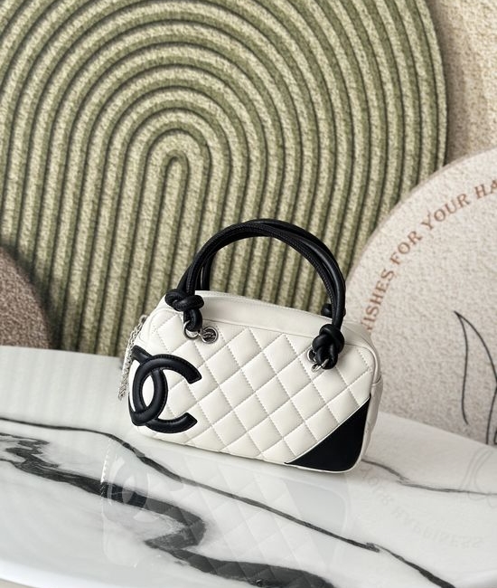 Chanel Vintage Cambon Leather Pillow Bag 3321