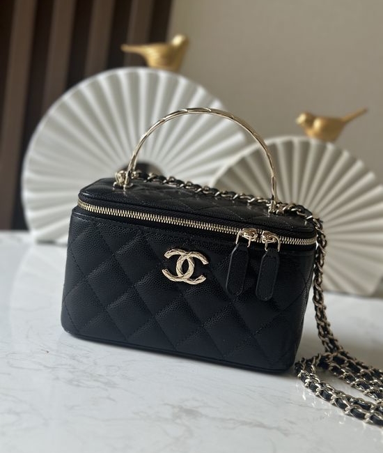 Chanel Vanity Case Twist Handle Handbag 66042
