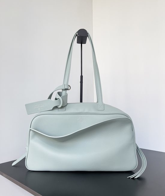 Balenciaga Bowling Leather Top Handle Bag 826425