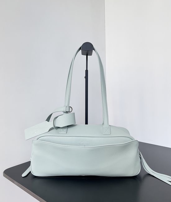 Balenciaga Bowling Leather Top Handle Bag 832920
