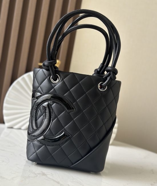 Chanel Cambon Mini Leather Shoulder Bag 3339