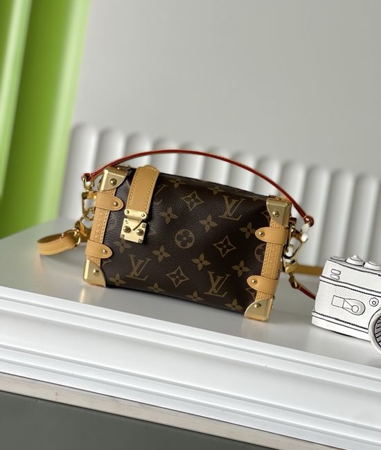 Louis Vuitton LV Monogram Side Trunk Handbag M46815