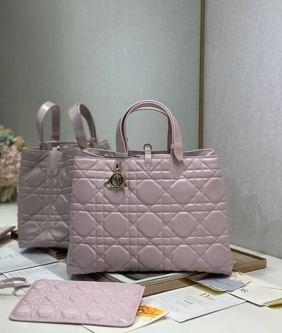 Christian Dior CD Christian Dior CDTOUJOURS Large Pink Handbag 1188