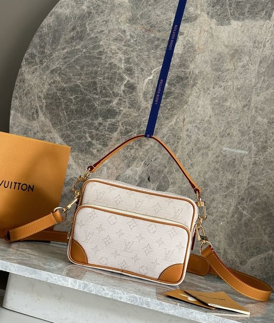 Louis Vuitton LV Nil Monogram Heritage Coated Canvas Crossbody Bag M14682