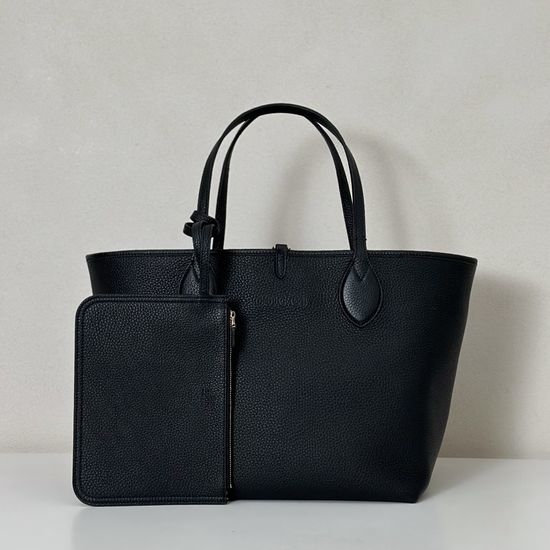 Gucci Shoulder Bag Black Leather 839112