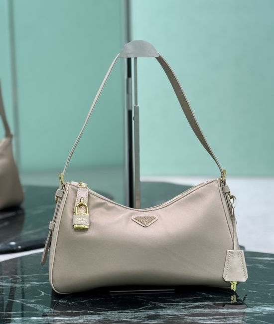 Prada Re-Nylon Locker Shoulder Bag 1BC232
