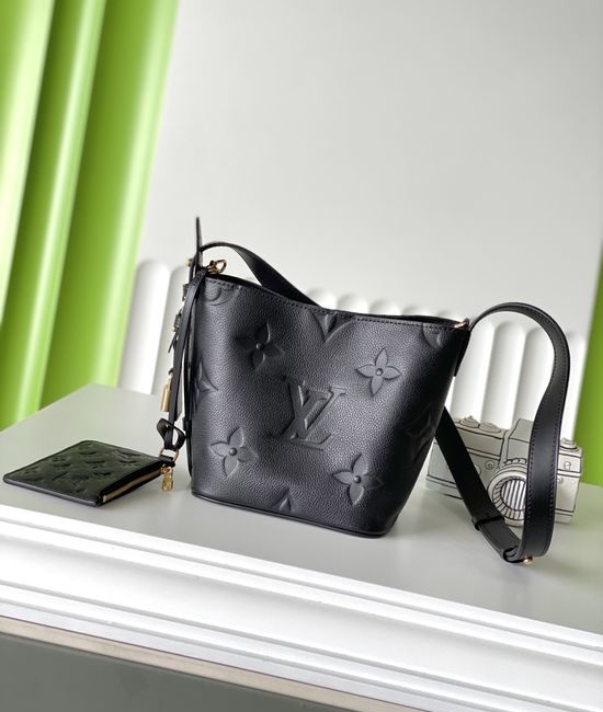 Louis Vuitton LV ALL IN BB Leather Bucket Bag M13480