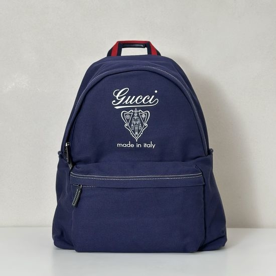 Gucci Blue Canvas Tote Bag 821643