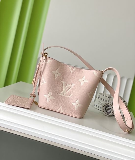 Louis Vuitton LV ALL IN BB Leather Bucket Bag M14356