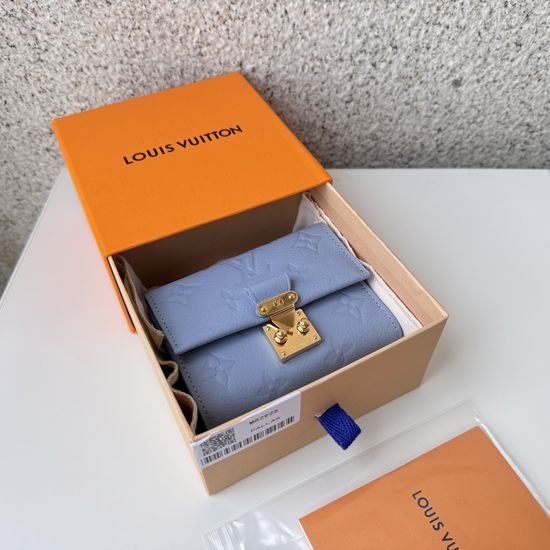 Louis Vuitton LV Metis Blue Short Wallet M82926