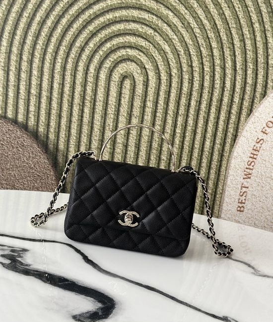 Chanel CocoCrush Metal Handle Flap Bag 3352