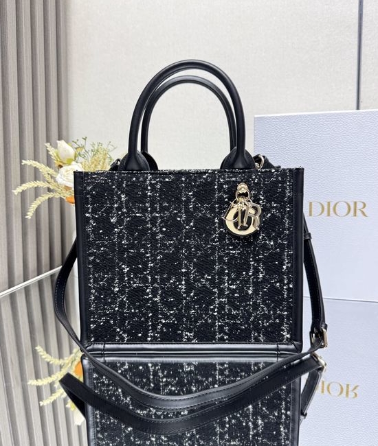 Christian Dior CD Book Tote Shopping Bag 7033
