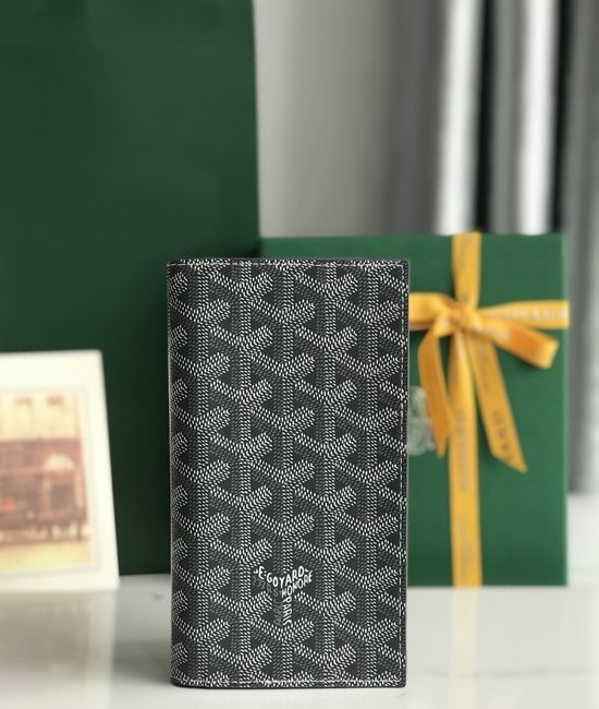 Goyard Saint-Lambert Canvas and Leather Phone Pouch 020613