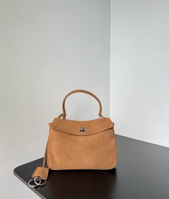 Balenciaga Rodeo Large Silhouette Leather Handbag