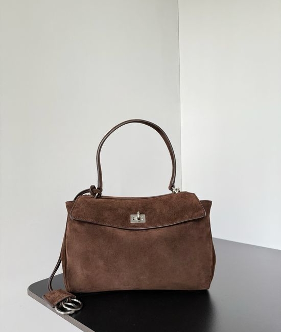 Balenciaga Rodeo Suede Large Capacity Bag 789779