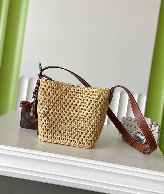 Louis Vuitton LV ALL IN BB Woven Bucket Bag M14217