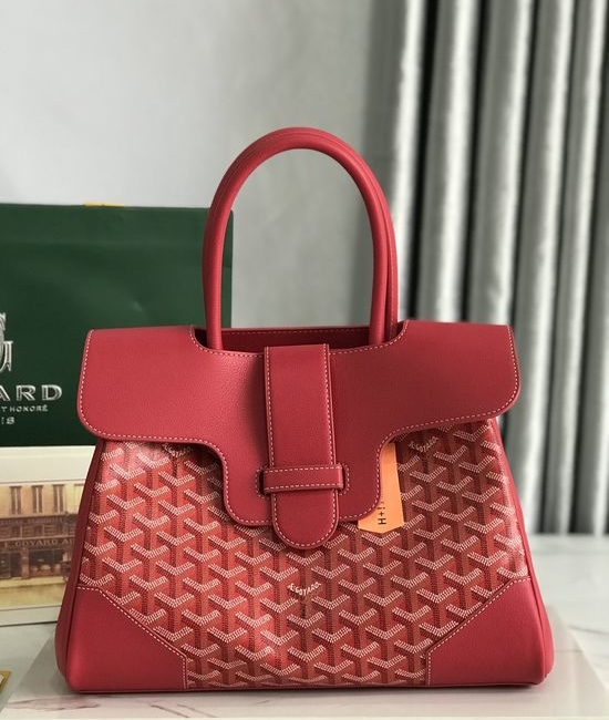 Goyard Saigon Tote Linen Flower Pattern 020236