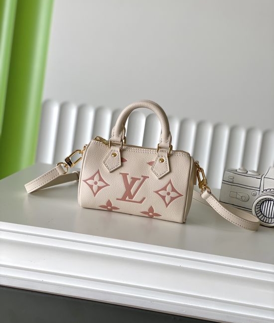 Louis Vuitton LV Nano Speedy Leather Handbag M81913