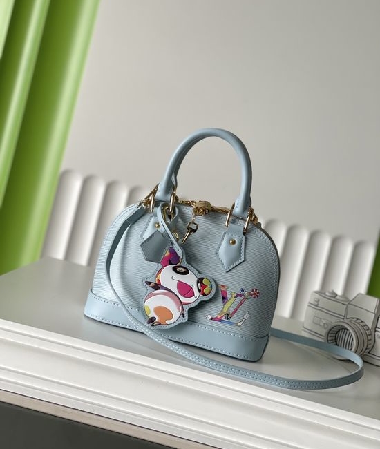 Louis Vuitton LV ALMA BB Epi Handbag M14197