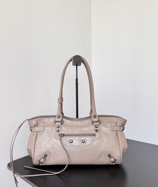 Balenciaga Le City East-West Bag Sesame 845704