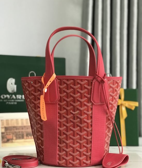 Goyard BELHARRA Small Canvas Bucket Bag 120230