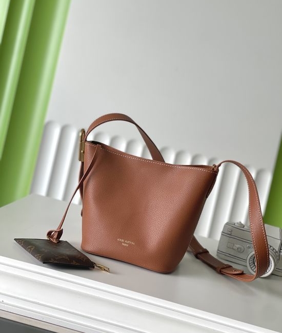 Louis Vuitton LV ALL IN BB Leather Bucket Bag M14416