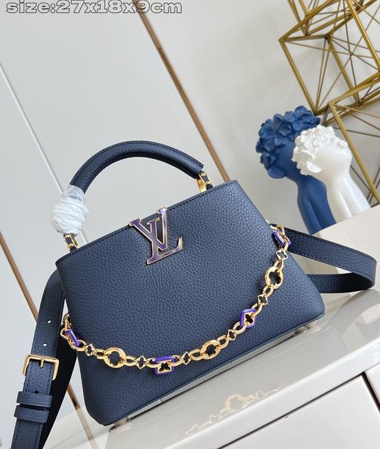 Louis Vuitton LV Capucines BB Taurillon Leather Handbag M14970