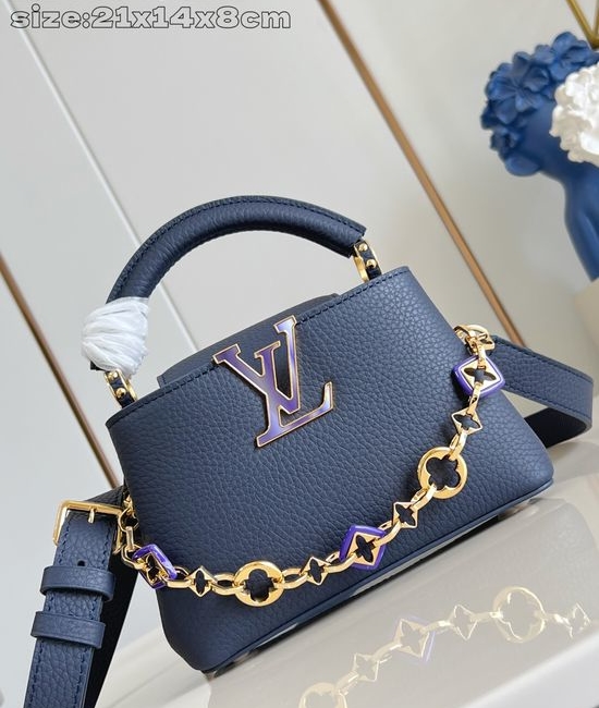 Louis Vuitton LV Capucines Mini Taurillon Leather Bag M14970