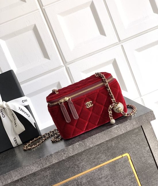 Chanel Box Bag Chain Cosmetic Case 25B