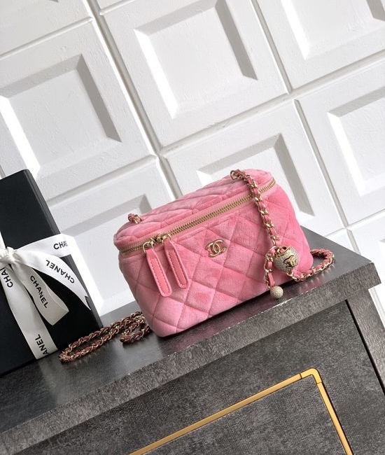 Chanel Box Bag Chain Cosmetic Case 15337