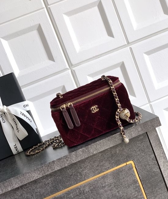 Chanel Box Bag Chain Cosmetic Case 25B