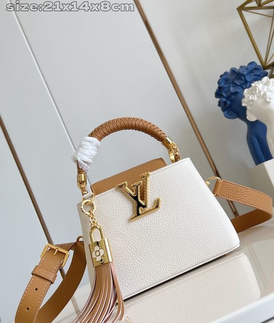 Louis Vuitton LV Capucines Mini Crafty Handbag M48865
