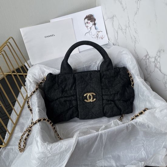 Chanel Bow Decor Elegant Handbag AS5849