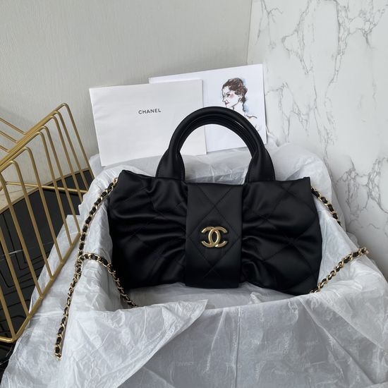Chanel Bow Decor Elegant Handbag AS5849