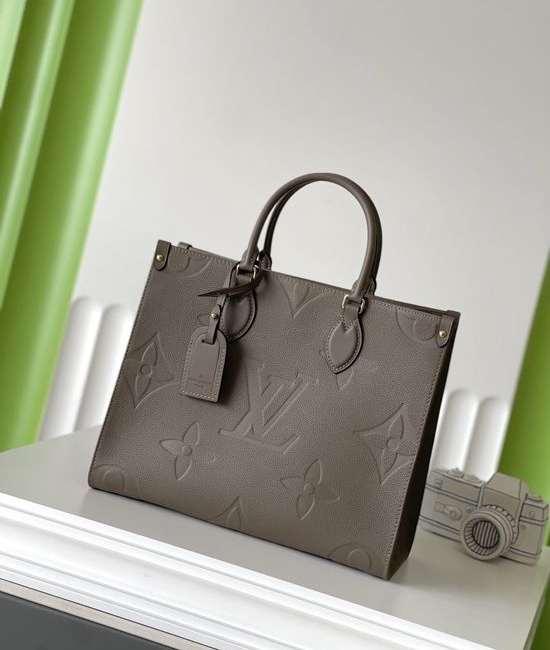 Louis Vuitton LV Original Leather Tote Bag ONTHEGO M25523