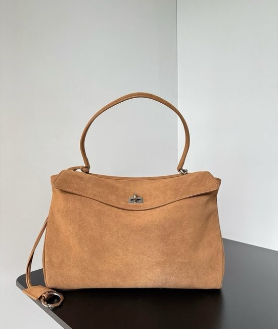 Balenciaga Rodeo Suede Large Capacity Bag 789772