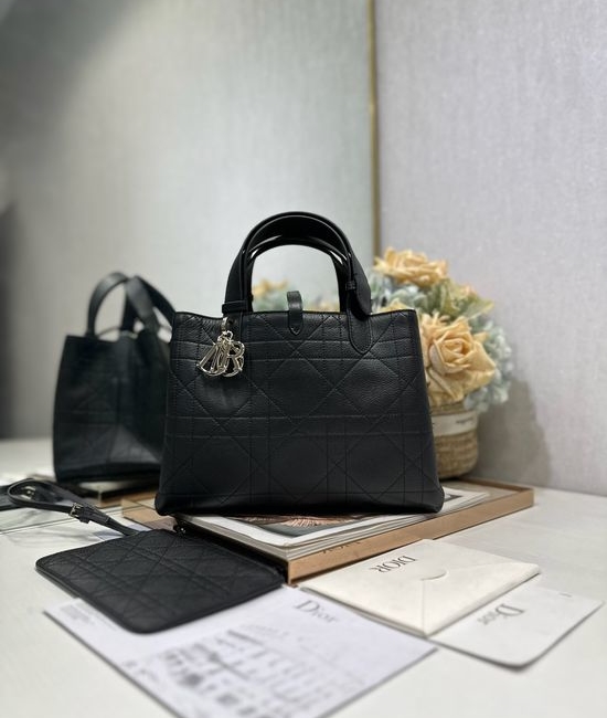 Christian Dior CD Christian Dior CD Toujours Black Medium Handbag 1188